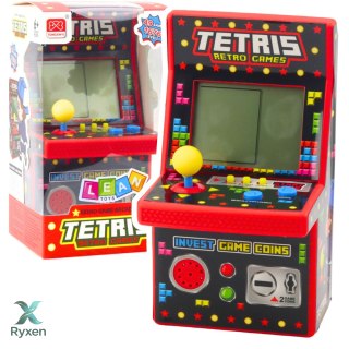 Mini Automat Do Gry Tetris Retro 49 Gier 1676 Poziomów Czerwony