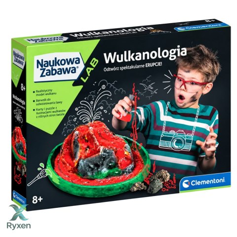 Naukowa Zabawa Zestaw Naukowy Wulkanologia Język Polski Clementoni 50893