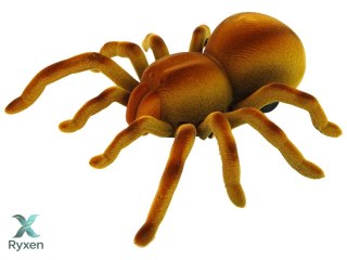 Zdalnie Sterowany Pająk Tarantula Podczerwień Brązowy R/C