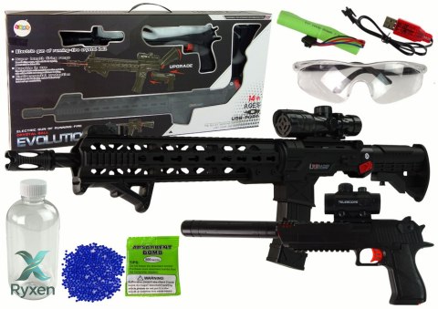 Karabin Pistolet na Kulki Wodne Akcesoria Czarny