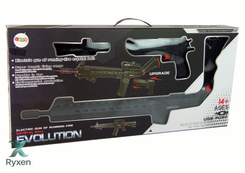 Karabin Pistolet na Kulki Wodne Akcesoria Czarny