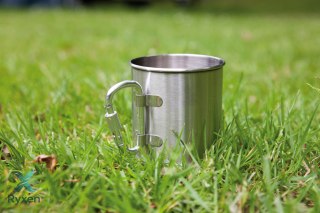 Kubek traperski 300ml z karabińczykiem Bo Camp