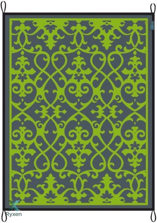 Mata piknikowa dwustronna CHILL MAT XL 2x1|8m ZIELONA Bo Camp