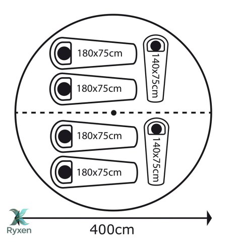 NAMIOT STREETERVILLE 6 OSOBOWY Bo Camp