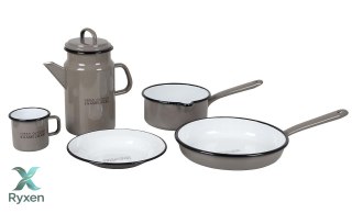 Rondelek emaliowany VINTAGE Bo Camp