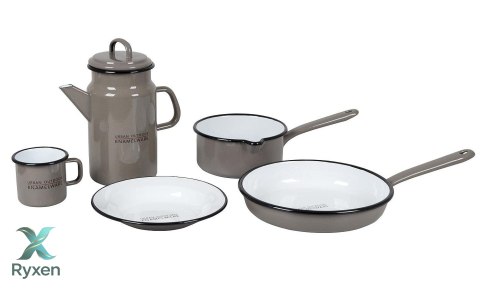 Rondelek emaliowany VINTAGE Bo Camp