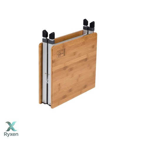Stolik turystyczny SKŁADANY 70x40cm BAMBUSOWY Bo Camp