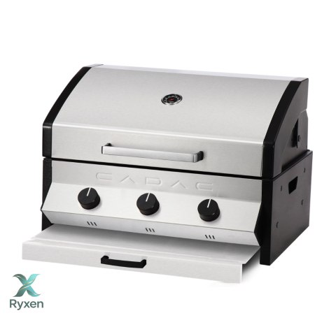 Grill gazowy do zabudowy CADAC MERIDIAN 3-palnikowy CADAC
