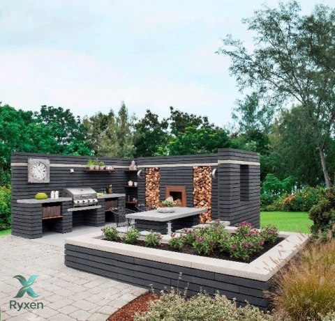 Grill gazowy do zabudowy CADAC MERIDIAN 4-palnikowy CADAC
