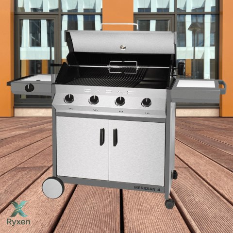 Grill gazowy stacjonarny MERIDIAN 4 ze stali nierdzewnej CADAC
