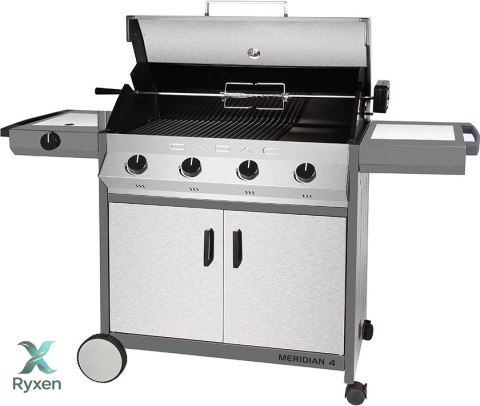 Grill gazowy stacjonarny MERIDIAN 4 ze stali nierdzewnej CADAC