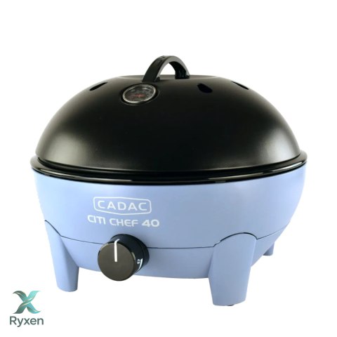 Grill gazowy stołowy CADAC City Chef 38,5cm BŁĘKITNY CADAC