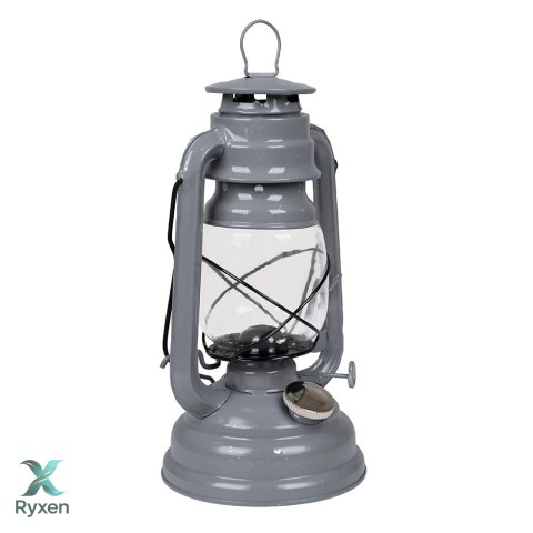 Lampa turystyczna 25cm SZARA sztormowa Bo Camp