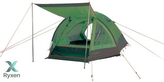 Namiot 3-osobowy RIO GRANDE limonkowy Bo Camp