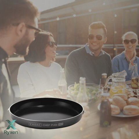 Patelnia szefa CADAC Chef Pan 36cm z powłoką GreenGrill® CADAC