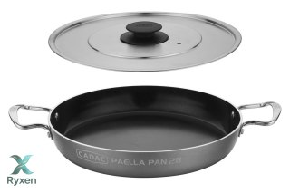 Patelnia z pokrywką CADAC 28cm z powłoką GreenGrill® do Safari Chef CADAC