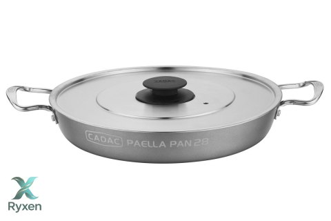 Patelnia z pokrywką CADAC 28cm z powłoką GreenGrill® do Safari Chef CADAC