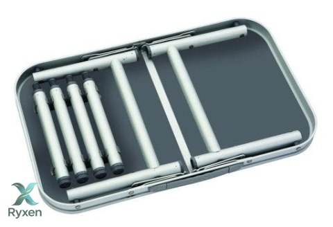Stolik turystyczny SKŁADANY 34x56cm aluminiowy Bo Camp