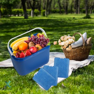 Wkład mrożący 800 ml Kamai Coolbox do lodówek turystycznych, ultra cienki, kolor niebieski Connabride