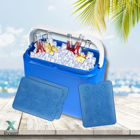 Wkład mrożący 800 ml Kamai Coolbox do lodówek turystycznych, ultra cienki, kolor niebieski Connabride