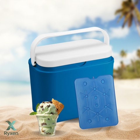 Wkład mrożący 800 ml Kamai Coolbox do lodówek turystycznych, ultra cienki, kolor niebieski Connabride