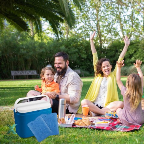 Wkład mrożący 800 ml Kamai Coolbox do lodówek turystycznych, ultra cienki, kolor niebieski Connabride