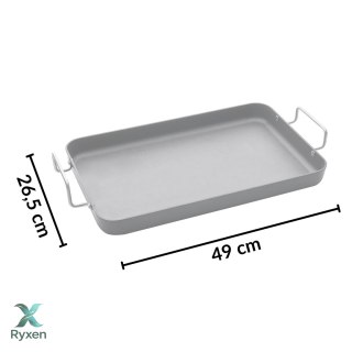 Brytfanna prostokątna z uchwytami CADAC Meridian z powłoką GreenGrill® CADAC