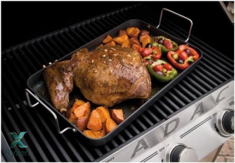 Brytfanna prostokątna z uchwytami CADAC Meridian z powłoką GreenGrill® CADAC