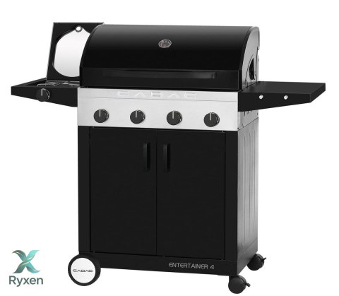 Grill gazowy 4 palnikowy SUPREME CZARNY CADAC