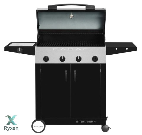 Grill gazowy 4 palnikowy SUPREME CZARNY CADAC