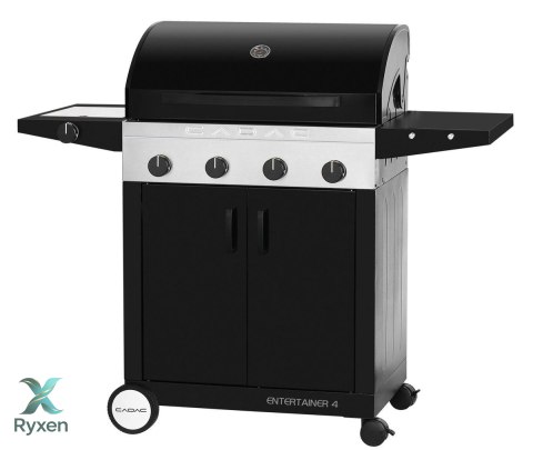 Grill gazowy 4 palnikowy SUPREME CZARNY CADAC