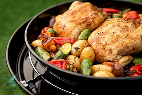Grill gazowy CADAC BBQ Carri Chef COMBO CADAC