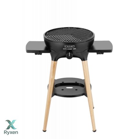 Grill gazowy CADAC BBQ City Chef 40 bambusowe nogi CZARNY CADAC