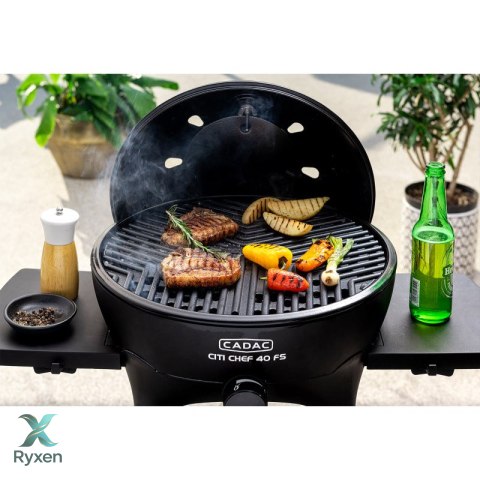 Grill gazowy CADAC BBQ City Chef 40 bambusowe nogi CZARNY CADAC
