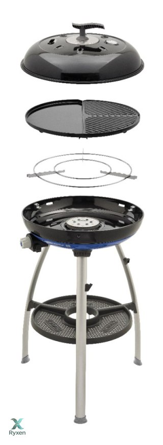 Grill gazowy CADAC BBQ/Plancha Carri Chef 47cm z pokrywą CADAC