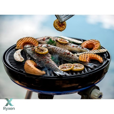 Grill gazowy CADAC BBQ/SKOTTEL Carri Chef 47cm z pokrywą CADAC