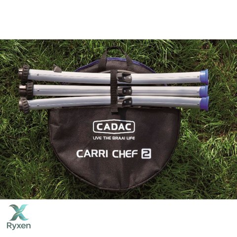 Grill gazowy CADAC BBQ/SKOTTEL Carri Chef 47cm z pokrywą CADAC