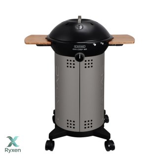 Grill gazowy na kółkach CADAC City Chef 49cm z bocznymi półkami CADAC
