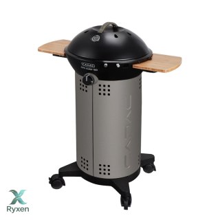 Grill gazowy na kółkach CADAC City Chef 49cm z bocznymi półkami CADAC