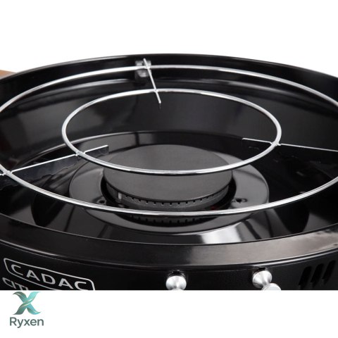Grill gazowy na kółkach CADAC City Chef 49cm z bocznymi półkami CADAC