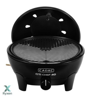 Grill gazowy stołowy CADAC City Chef 38,5cm CZARNY CADAC