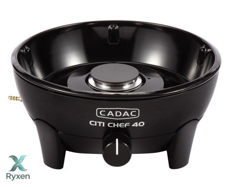 Grill gazowy stołowy CADAC City Chef 38,5cm CZARNY CADAC
