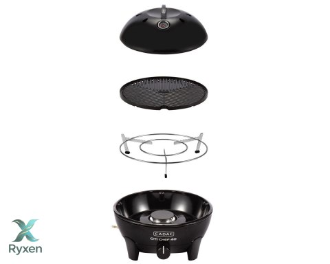 Grill gazowy stołowy CADAC City Chef 38,5cm CZARNY CADAC