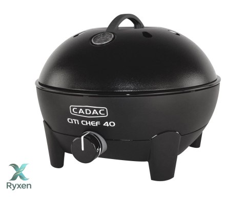 Grill gazowy stołowy CADAC City Chef 38,5cm CZARNY CADAC