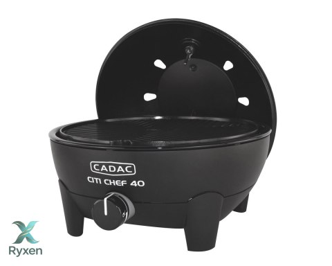 Grill gazowy stołowy CADAC City Chef 38,5cm CZARNY CADAC