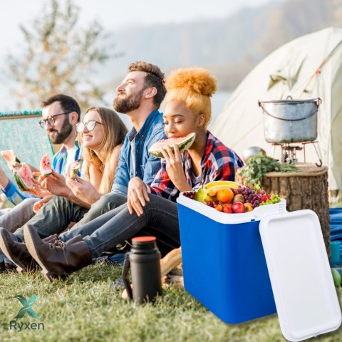 Lodówka turystyczna KAMAI ATLANTIC 24L na wkłady NIEBIESKA Kamai Coolbox