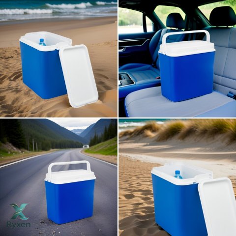 Lodówka turystyczna KAMAI ATLANTIC 24L na wkłady NIEBIESKA Kamai Coolbox