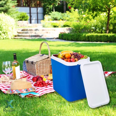 Lodówka turystyczna KAMAI ATLANTIC 30L na wkłady NIEBIESKA Kamai Coolbox