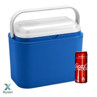 Lodówka CEGECO 10L Niebieska Biała Pokrywa Kamai Kamai COOLBOX