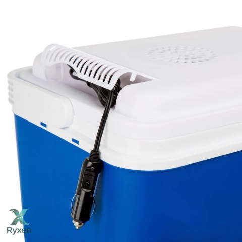 Lodówka CEGECO 10L Niebieska Biała Pokrywa Kamai Kamai COOLBOX